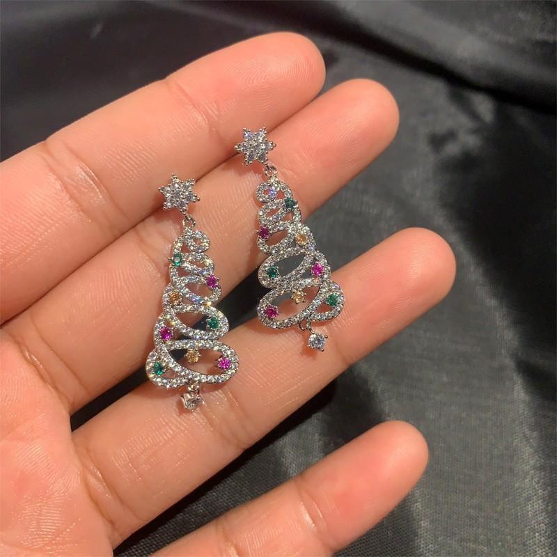 2022 New Year Autumn And Winter Christmas Earrings High-end And Unique Fashion Design Wholesale Ear Studs For Women