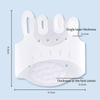 Gel Silicone Bunion Corrector 1Pair Toe Separators Forefoot Pads Orthopedic Braces Hallux Valgus Orthotic Foot Spacers