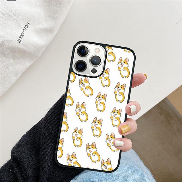 Funny Shiba Inu Mobile Phone Case Cover For iPhone 17 Air 15 16 16e 13 14 12 11 Pro Max Coque For Apple Plus fundas