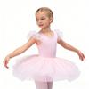 Nuevo Vestido Tutú de Ballet para Niña 1-8 Años Moda Profesional Vestido de Fiesta de Baile para Niños Disfraz de Actuación Vestido de Princesa para Boda