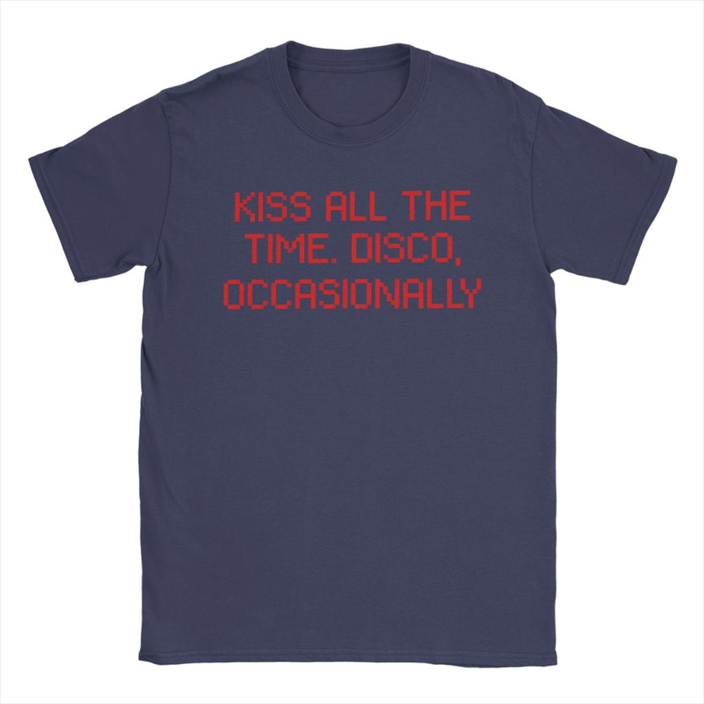 Unisex Unisex Kiss All The Time Harrys Disco T Shirts Styles Cotton Clothing Casual Short Sleeve O Neck Tee Shirt Plus Size TShirt