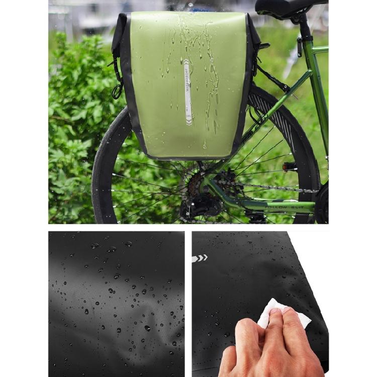 Road Bike Rear Carriers Bag Double Side Bicycles Saddles Bag Large Capacity Panniers Bag for Grocery Commuters Long Trip