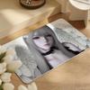 Angel Anime Cute Floor Mat Diatomite Floor Mat Fast Drying Odor Resistant Non Slip Bath Kitchen Mat