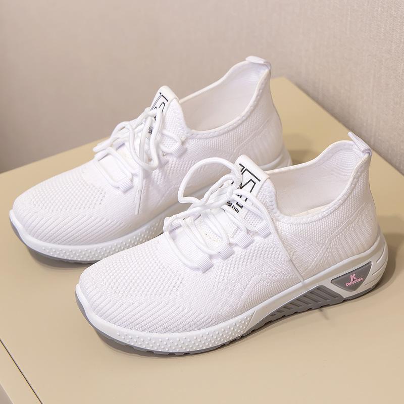 Women's Spring and Autumn Versatile Casual Sports Shoes, Lightweight Single Shoes for Women