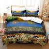 New Hamtaro Bedding Set Single Twin Full Queen King Size Bed Set Adult Kid Bedroom Three-Piece Suits 3D Print Anime Bed She