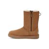 Bottes courtes chaudes à la mode Bottes pour femmes Marron 1153490-CHE