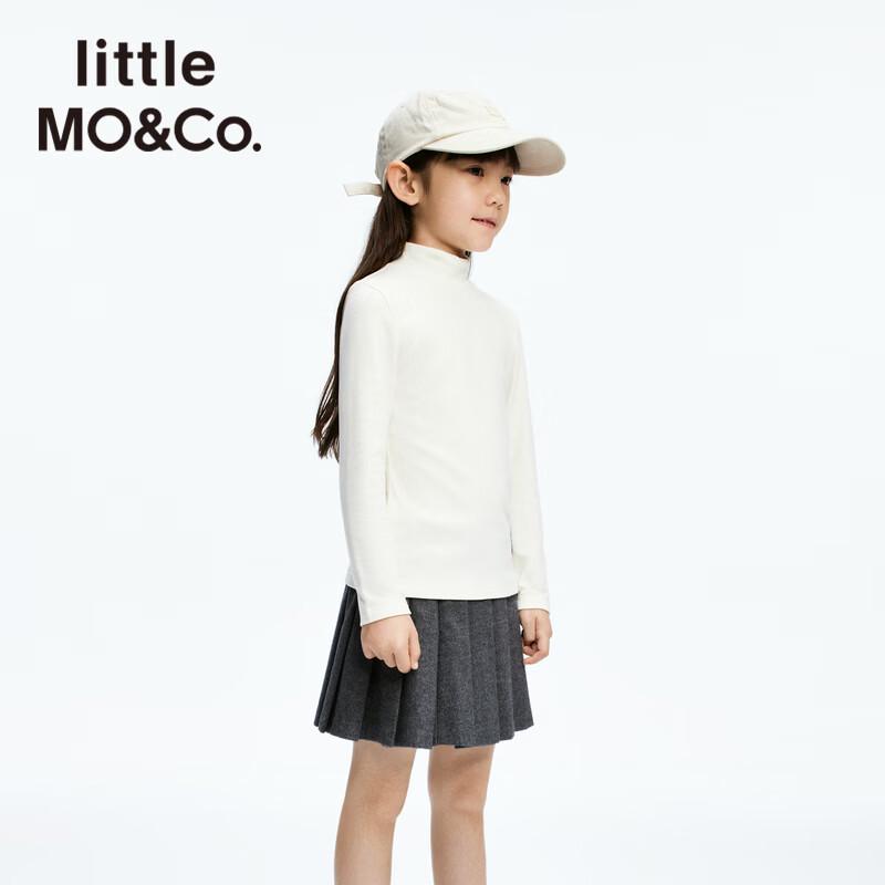 Little MO&Co. Kids' Thermal Semi-High Collar Long-Sleeve Base Layer