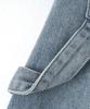 Descheuis Everyday Single-Pleat Carpenter Bermuda Denim Pants Vintage Blue (Type A)