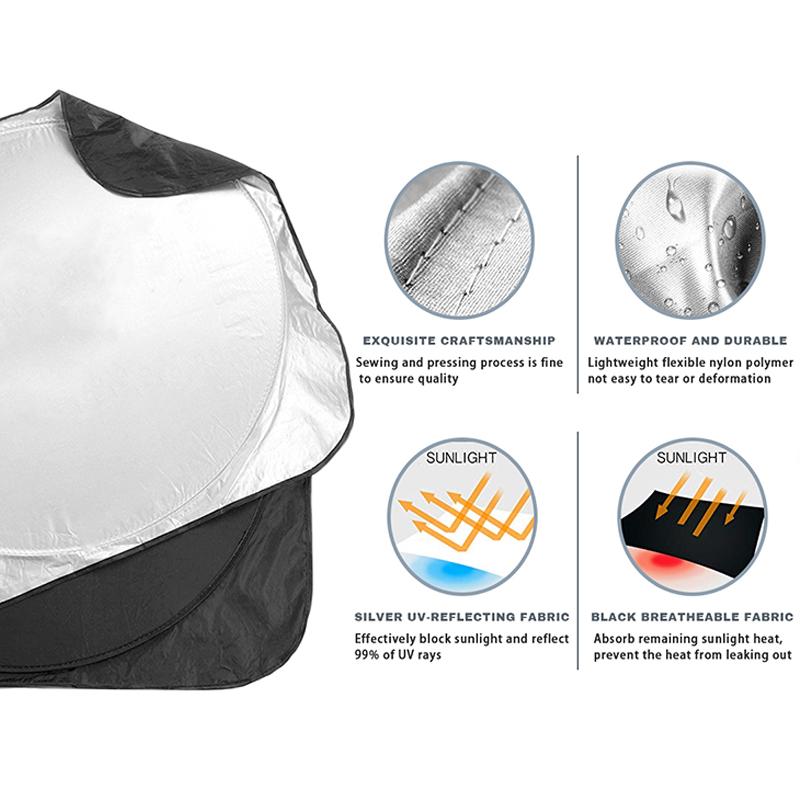 Parasole Visiera Parabrezza Auto Protezione UV per Lexus GS IS LS500h ES260 ES300h RX350h NX260 UX260 LM LC RZ450e TX RC CT