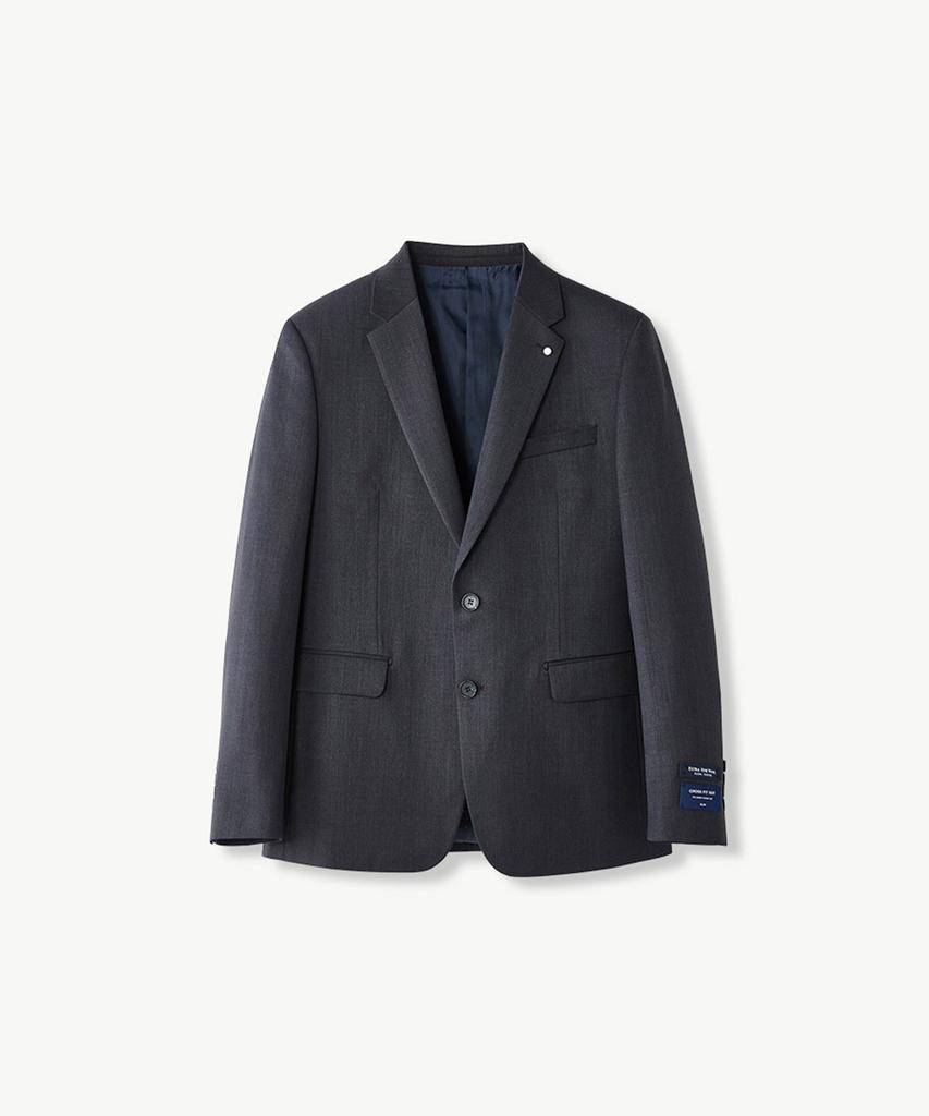 STCO [Four Seasons] (10-Year Suit) Wool Blend Four-Way Stretch Suit Set_Gray (Slim Fit)_Ssjvz13Sset (A Type)