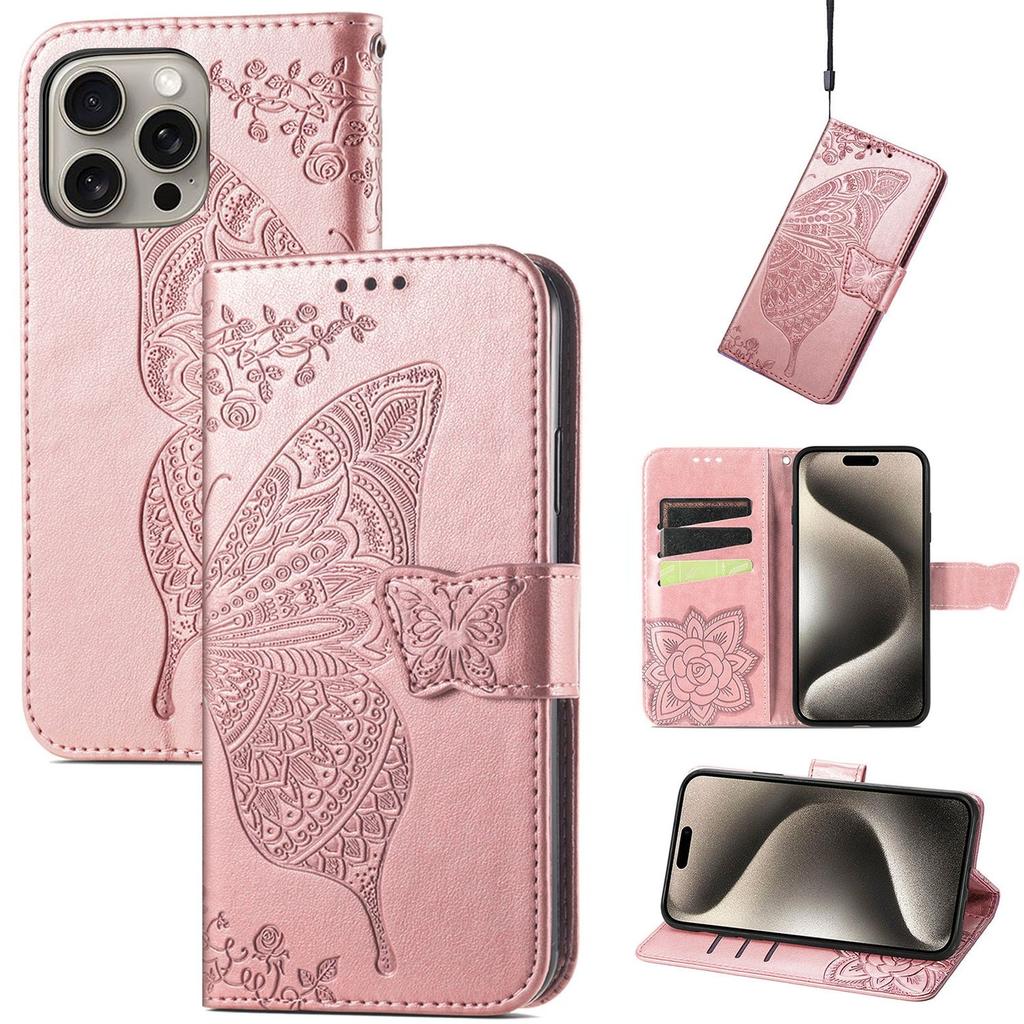 Schmetterlingsgeprägtes Leder Portemonnaie Klapphülle für Samsung Galaxy A70 A70S A50 A50S A30S A31 A41 A10 A21S A20 A30 Kartenhalter Abdeckung