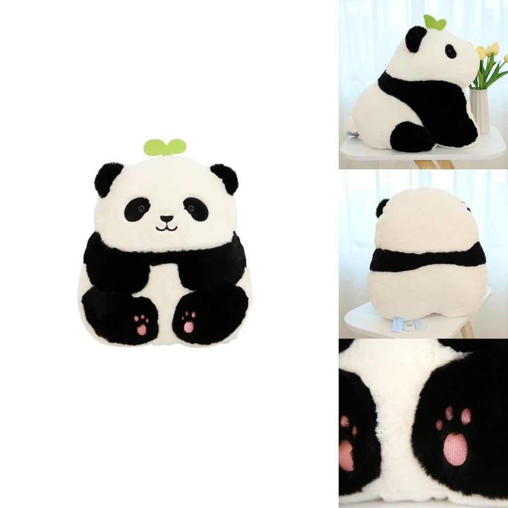 Panda Hua Hua Plüschtier Realistisches Stofftier Panda Kissen Für Kinder Und Erwachsene