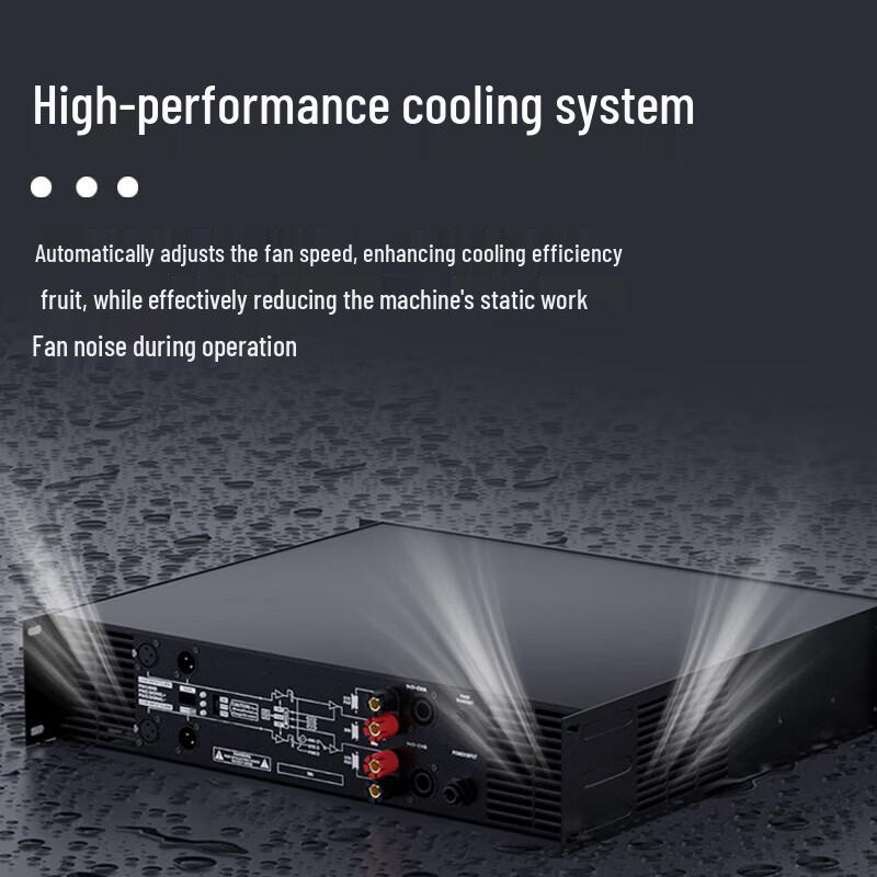 HUIDU Professional 4-Channel Pure Power Amplifier (CN version)