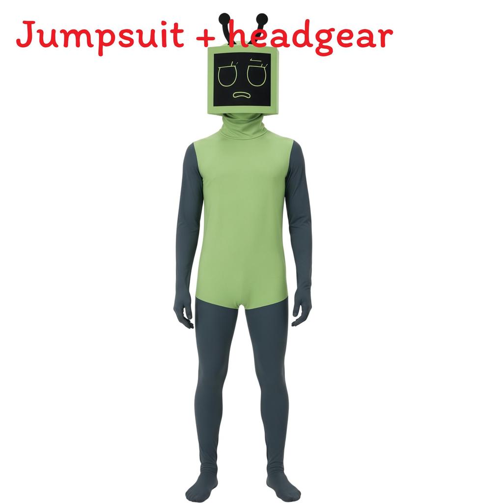 Dandys World Halloween Cosplay Onesie With Polyester Fabric For Anime Role Play