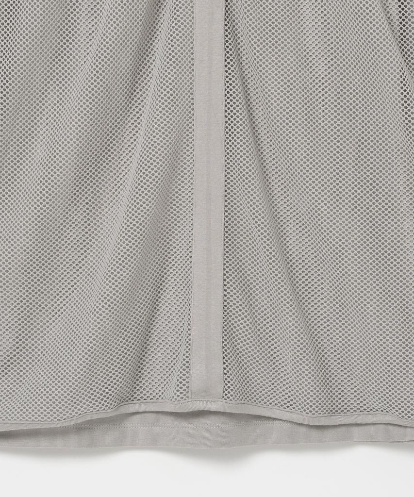 Milo Woman Mesh Back String Jersey Dress [Light Grey]