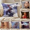 Singer A-Ariana Grande Pillow Case Anti-dustmite Pillowcase Invisible Zipper Silky Short Plush Sofa Cushion Cover
