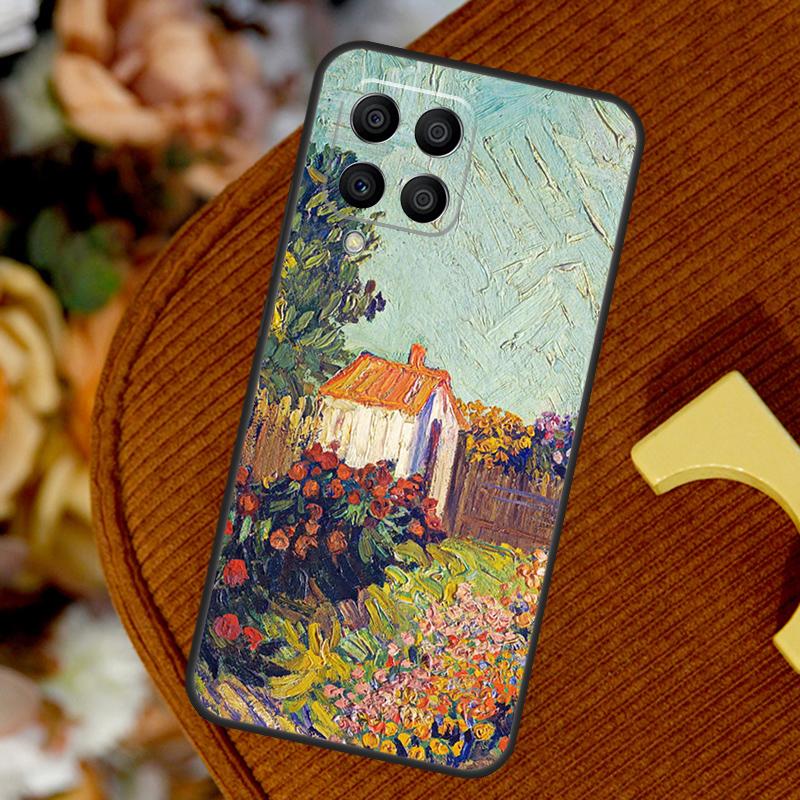 Paintings Starry Night Gogh For Samsung Galaxy M14 M34 M54 M12 M32 M52 M53 M33 M13 M20 M15 M55 M31s M30s M21 M51 Case