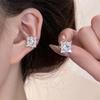 Sweet Cool Wind Cross Star Zircon Ear Clip No Ear Piercing Ear Bone Clip Fashion Commuter Earrings