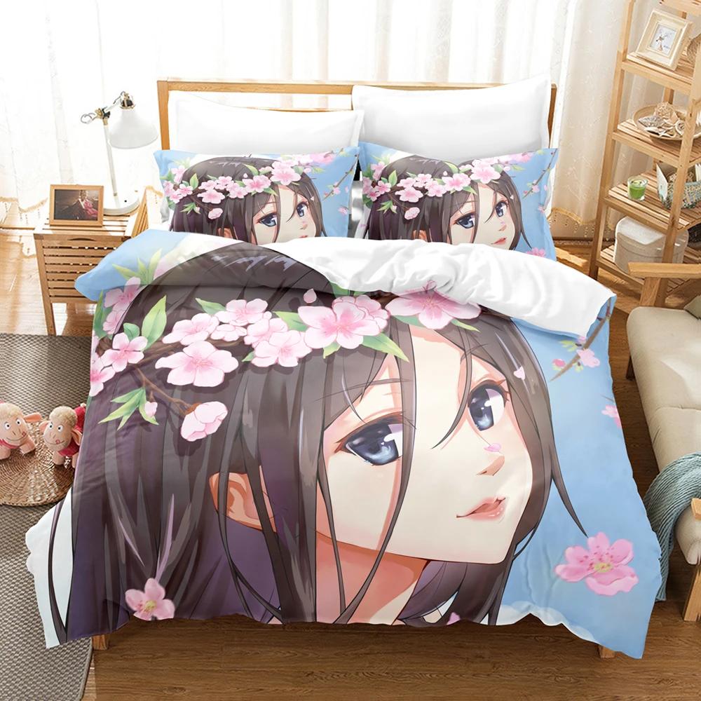 Anime The Outcast Under One Person Bedding Set King Queen Twin Size Duvet Cover Pillowcase for Boys Girls Adults