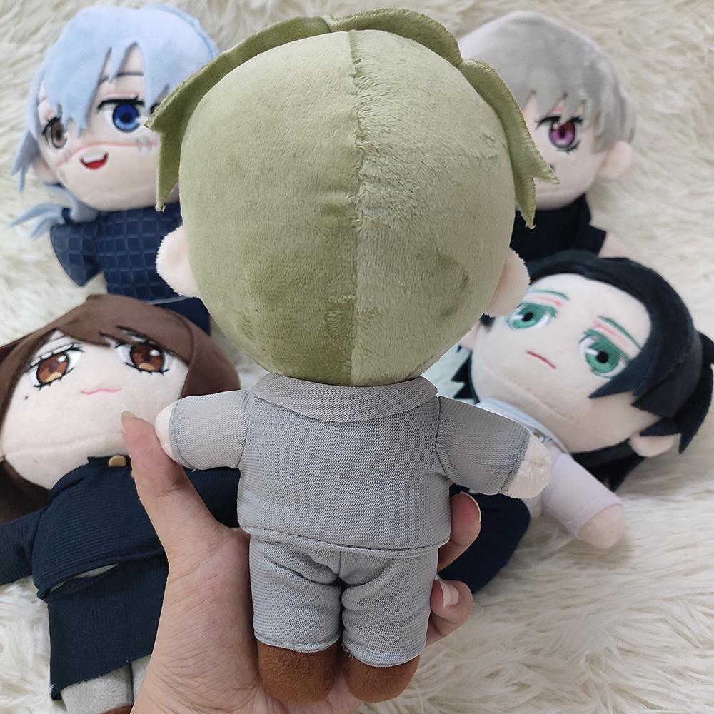 20cm Jujutsu Kaisen Mahito Plüüs Nanami Kento Inumaki Toge Fushiguro Toji Anime Figuur Täidisega Kawaii Nukk Sünnipäevakingitus