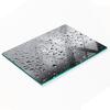 Multifunctional Decorative Glass Board with Water Drops Print 80x52 Cm