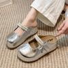Short-statured Woman's New Style Half-toe Slippers with A Bun Hairstyle, One-piece Slip-on Shoes