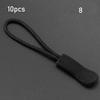 Buckle Suitcase Tent Backpack Ends Lock Zips Zip Puller Replacement Cord Rope Pullers Zipper Pull