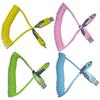 Convenient 4 In 1 Charger Cable Multiple Device Spring Coiled Power Cord Support 65W Charging For Easy Identification