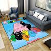 The Barbapapa Family Carpet Rug for Living Room Bedroom Home Sofa Decoration,Kids Play Non-slip Floor Mat