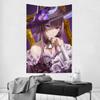 1pc The Herta Honkai Star Rail Game Tapestry Room Decor Wall Cloth Party Hanging Background Room Decor Baby Room