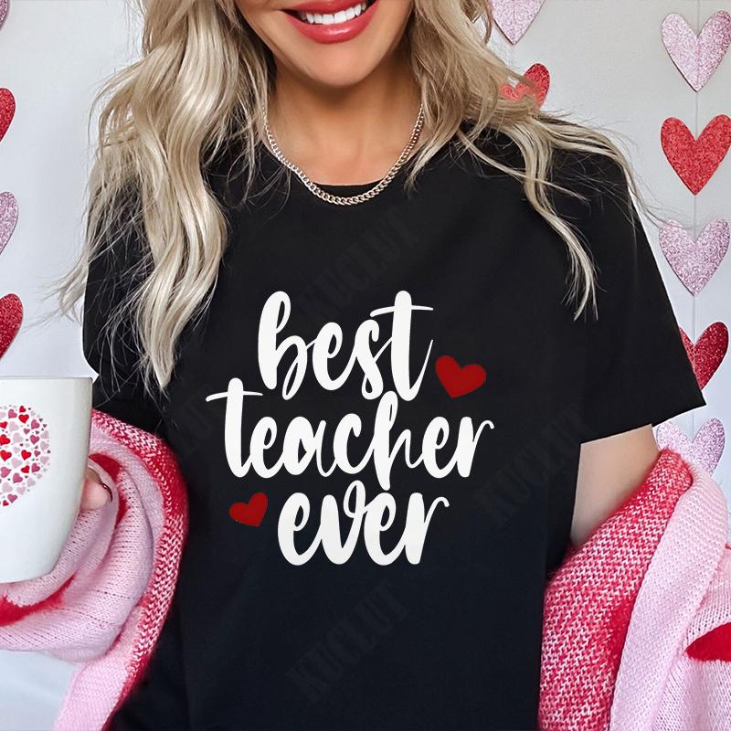 Graphic Tops Teachers Tshirts Clothing Teachers Gifts Teacher Shirts Gift Summer Fashion Tshirts Short Sleeve School