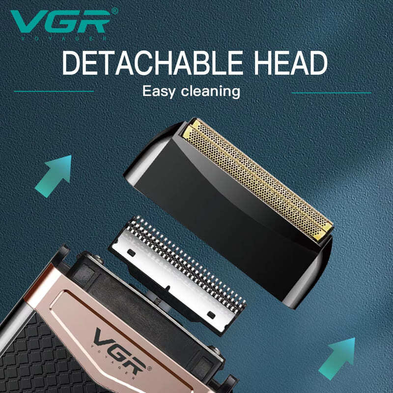 Portable Shaver Full Body Washable Whitening Device  Men's Shaver with Replacement Heads Electric Shaver Safe and Skin-friendly Long-lasting