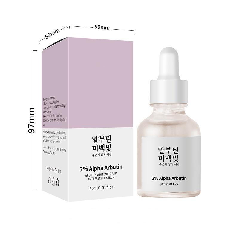Nicotinamide Arbutin Whitening Freckle Serum,Brightens Skin Tone Moisturizing Face Essence