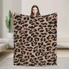 Gepard Leopard Decke Tierfell Reise Flanell Bettwäsche Überwürfe für Couch Bett Warm Kundenspezifische Qualität Tagesdecke Geburtstagsgeschenk