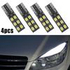 Car LED Lights Auto 4Pcs Error Free Eyebrow DC12V T10-12SMD-2835 Bulbs