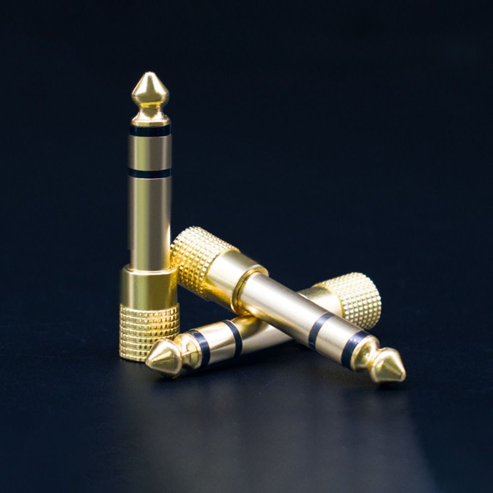 3.5mm To 6.35mm Headphone Adapter 1/4 Inch Headphone Converter Electric Pianos