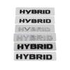3D ABS Hybride Letters Logo Auto Letter Sticker Achterklep Bumper Badge Auto Achterklep Embleem Accessoires