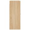 Wall Cabinets 2 Pcs Sonoma Oak Wood Based Material