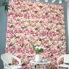 60X40cm Artificial Flower Wall Panels Handmade Rose Wedding Background  Photography Backdrops