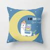 Cute Cartoon Printed Pillowcase Alpaca Decorative Home Sofa Office
