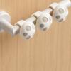 Lot de 3 butées de porte en silicone, en forme de champignon, protection murale, anti-collision