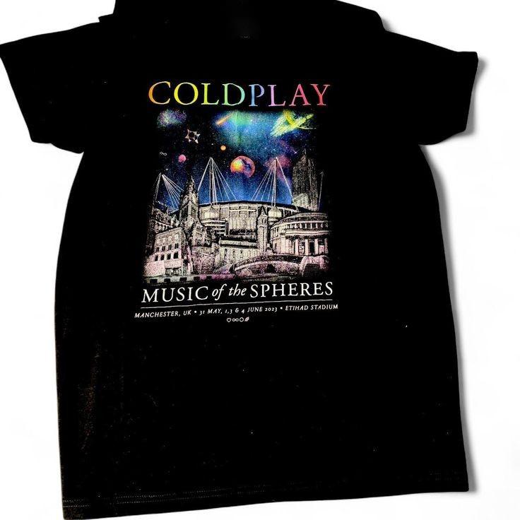 Vintage Coldplay Music of the Spheres Short All Size S To 5XL SE016 Unisex T-Shirt