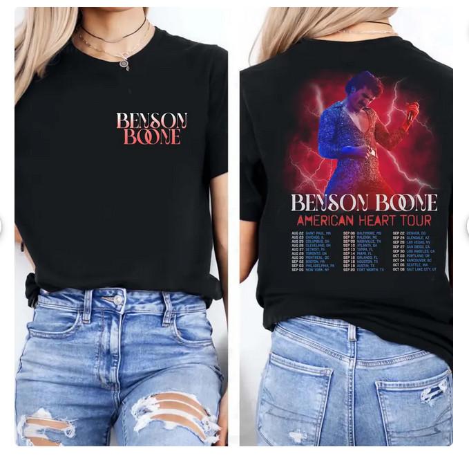 Benson Boone American Heart Tour Shirt