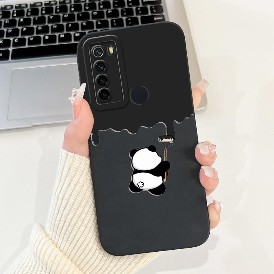 For Xiaomi Redmi Note 8 Case Luxury Flower Cactus Soft Silicone Camera Protection Cover For Redmi Note 8T Coque Note8 Phone Case
