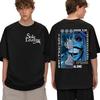 Anime Solo Leveling Cotton T-shirt Sung Jin-woo Print Men Women Clothes Solo Leveling Anime Manga Street Style Harajuku Male Top
