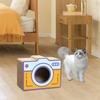 Cat Scratcher Lounge Scratchers Cardboard House Durable Scratching Board Scratch Pad Nest