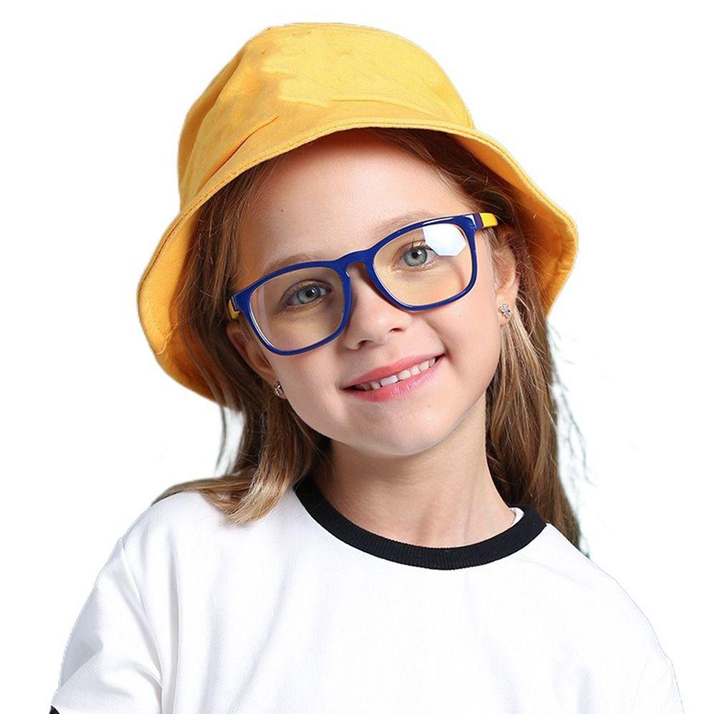 Silicone Kids Glasses Eye Protection Ultra Light Frame Comfortable Eyeglasses Children Boys Girls