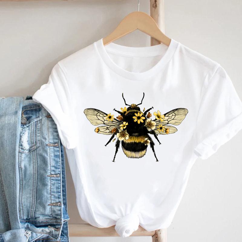 Star Leopard 90s wiosenna koszulka Top letnia moda damska koszulka z nadrukiem Lady odzież damska na co dzień z krótkim rękawem graficzny T-shirt
