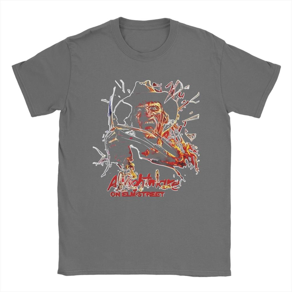 Hipster Horror Movies T-Shirts for Men Crew Neck Cotton T Shirts Short Sleeve Tee Shirt 6XL Tops