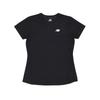 Short Sleeve Q Speed Jacquard Short Sleeve WT33281 Dry Quick Dry BK L T-Shirt T-Shirt Women's (Black)